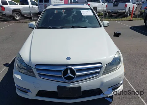 2012 Mercedes-Benz C 250 Sport from USA, damaged, VIN WDDGF4HB2CR207893